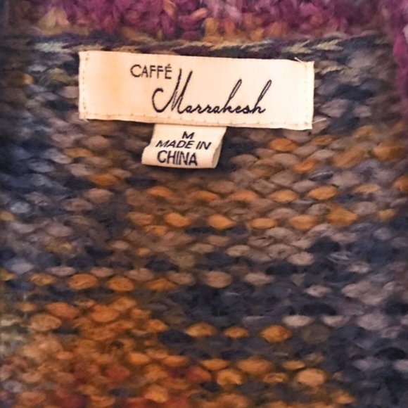 Cozy Shawl Collar Cardigan NWOT - Size M - Picture 6 of 6